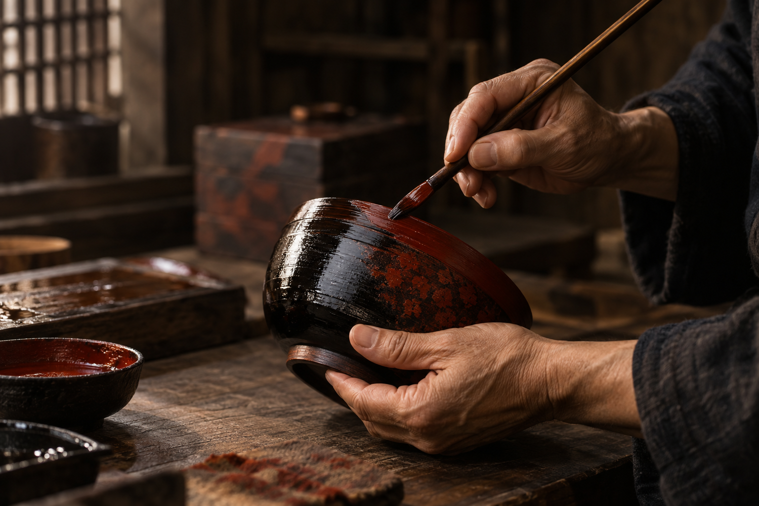 Lacquer Teaware