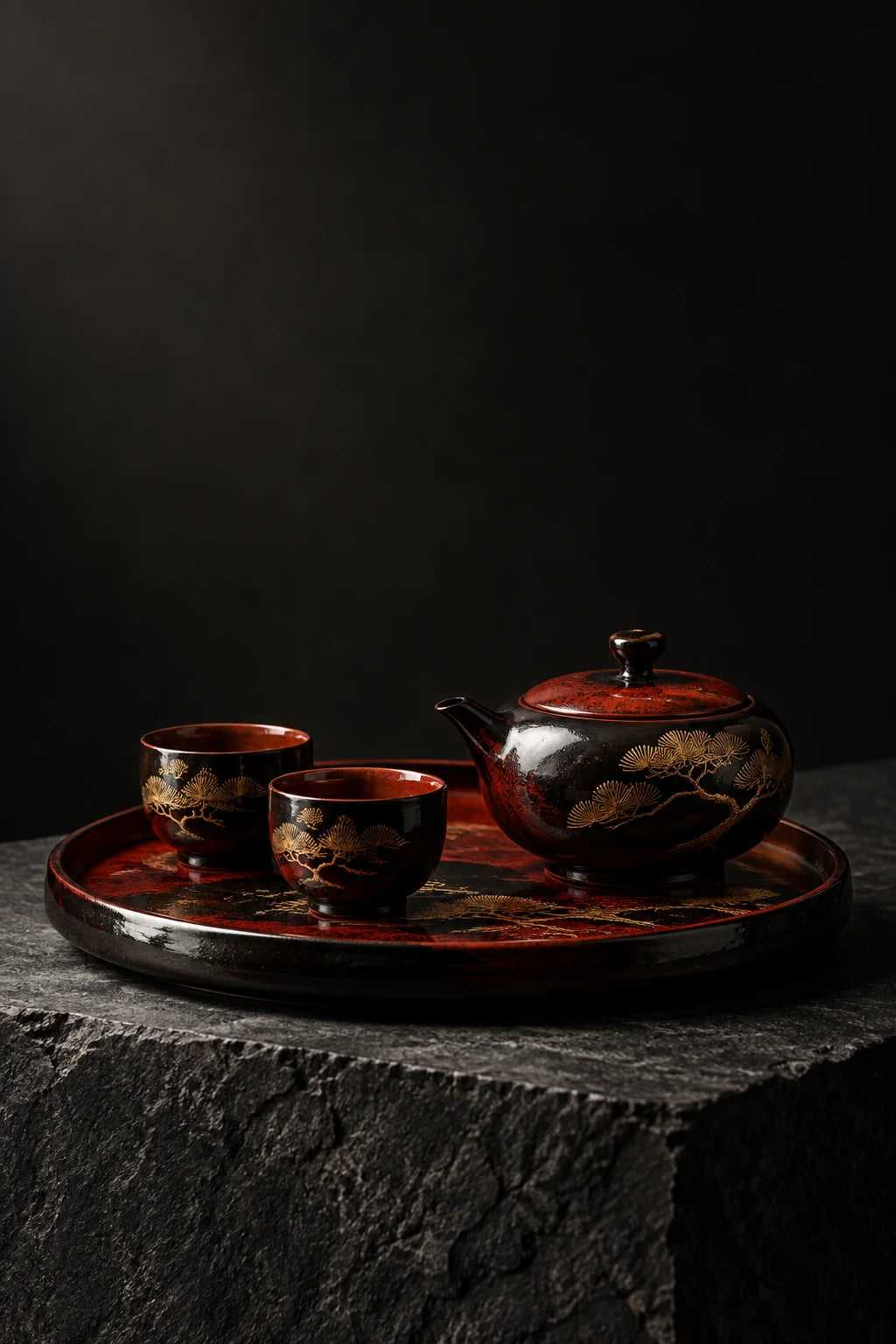 Lacquer Teaware